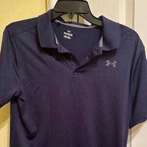 Under Armour Kids' Dark Blue Polo
